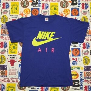 Single Stitch Gray Tag Nike Air T